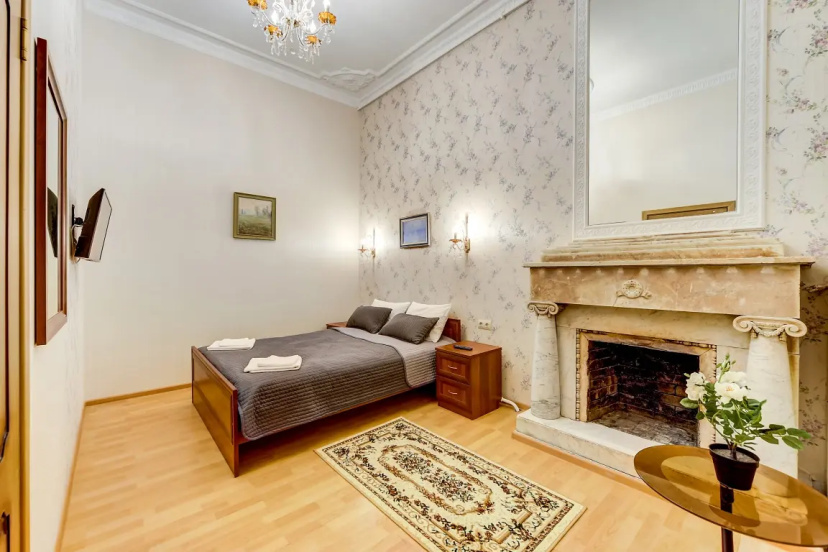 Апартаменты 7th floor Kirochnaya — отель с удобным расположением в Санкт-Петербурге