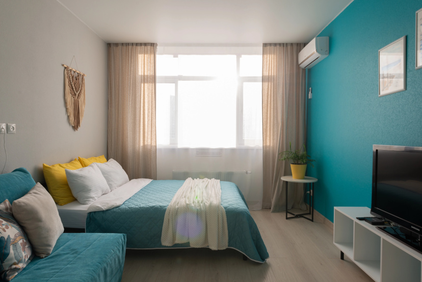 Апартаменты Бирюза Studio ApartaMIA — отель с удобным расположением в Тюмени