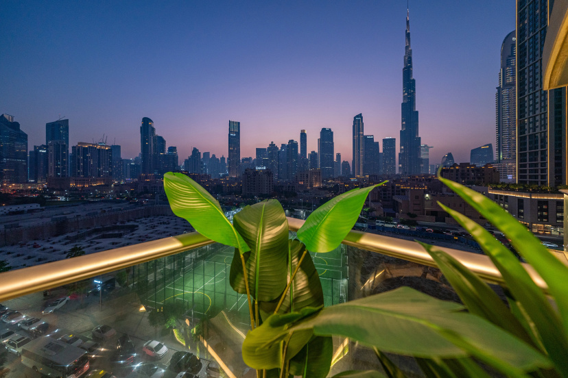 Апартаменты Burj Luxury Living 2bhk Direct Burj Khalifa View — комфортный отель в Дубае
