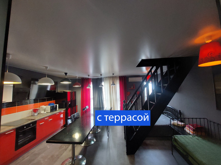 Апартаменты с Террасой 6 — забронировать отель в Новосибирске
