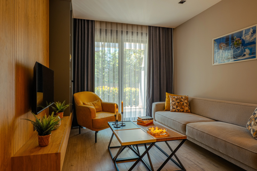 Apartamenty 1+1 Glory Life Kshabithouse — отель с удобным расположением в Анталье