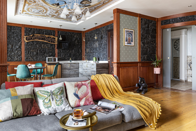 Квартира Дизайнерские Piter Apartments — забронировать отель в Санкт-Петербурге