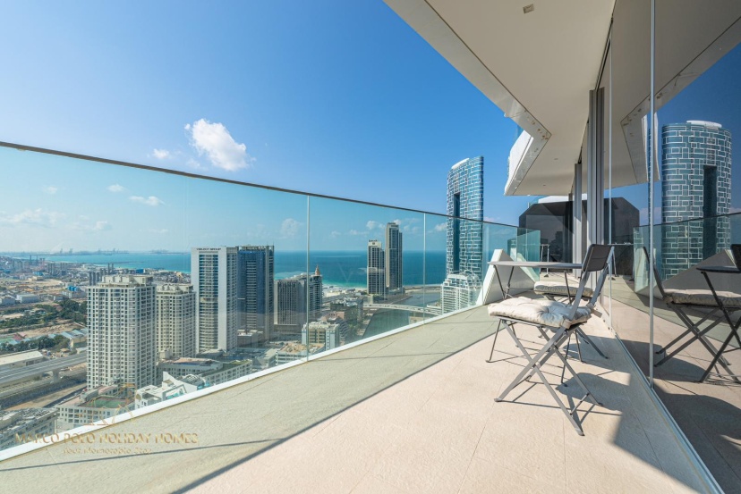 Marco Polo - Stunning 2 BR With Marina Views | Huge Pool & Gym — забронировать отель в Дубае