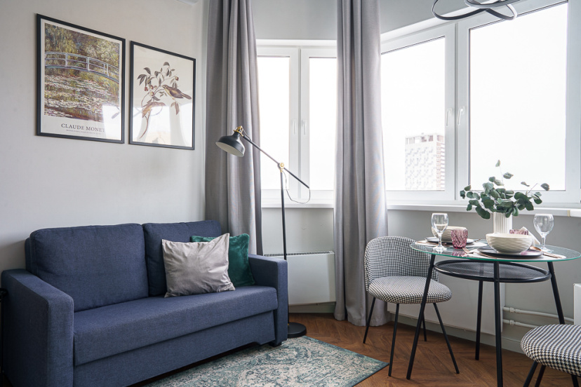 Апартаменты Green Apartment City View от сети Good Vibes Apartments — комфортный отель в Нижнем Новгороде