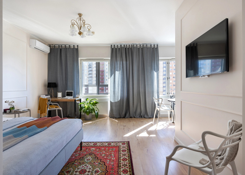 Квартира у клиники МЧС Piter Apartments (парковка, кондиционер) — отель в Санкт-Петербурге, Россия
