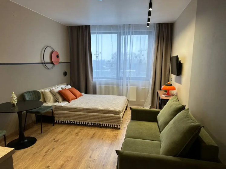 Апартаменты БРАУНИ HOME APART по дороге на Турухтанные острова — отель с удобным расположением в Санкт-Петербурге