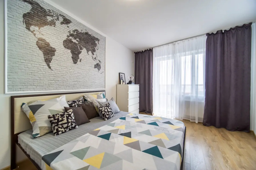 Квартира Family loft с Балконом и Видом на Город 22 этаж в ЖК Москва — отель с удобным расположением в Краснодаре