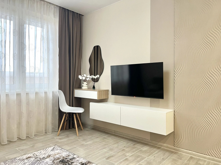 Квартира SouthCity Однокомнатная квартира с балконом — отель с удобным расположением в Краснодаре