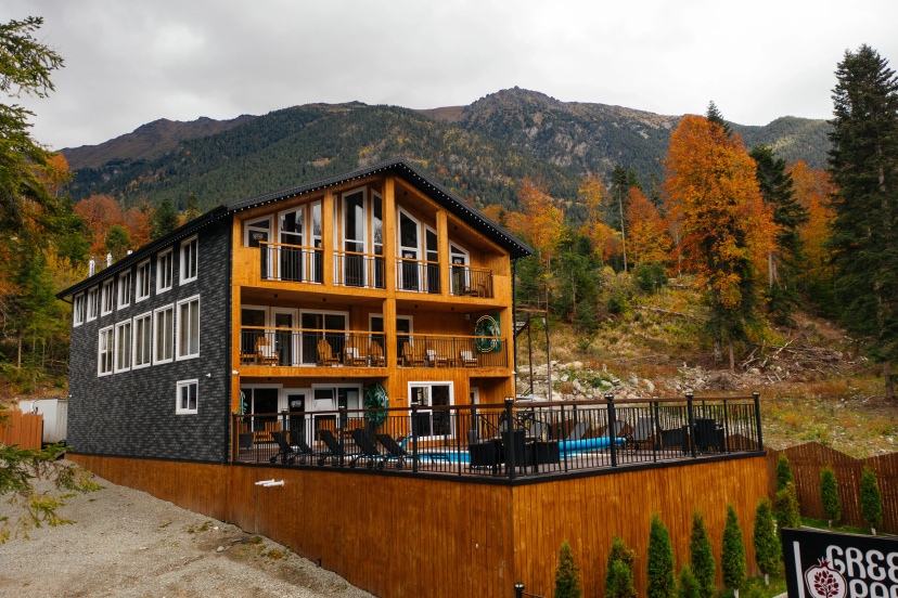 Baza otdyha Green Park Spa Complex — комфортный отель в Архыз