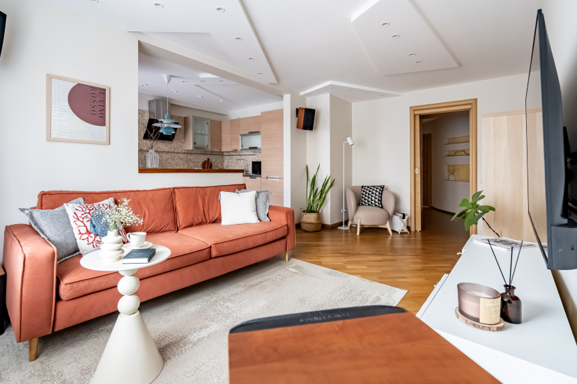 Квартира Merino Home Геометрия — комфортный отель в Санкт-Петербурге