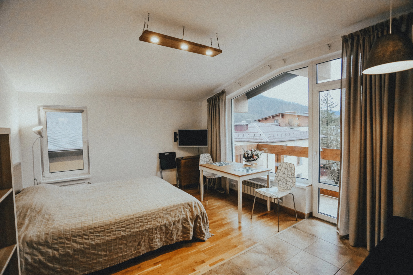 Apartamenty s Vidom na Gory 1 — отель с удобствами в Эсто-Садок