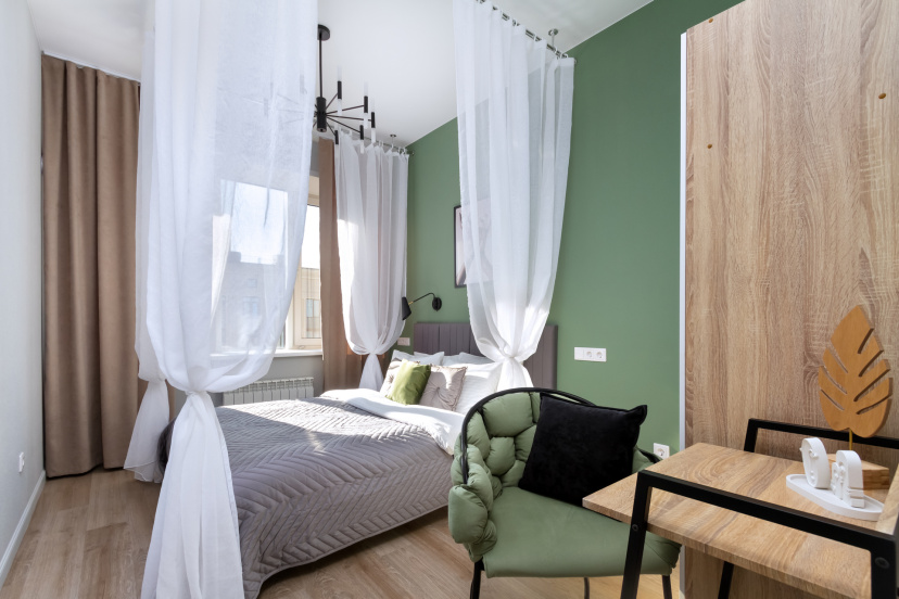 Kvartira VIDOVYE APARTAMENTY S BALDAHINOM — отзывы гостей и цены