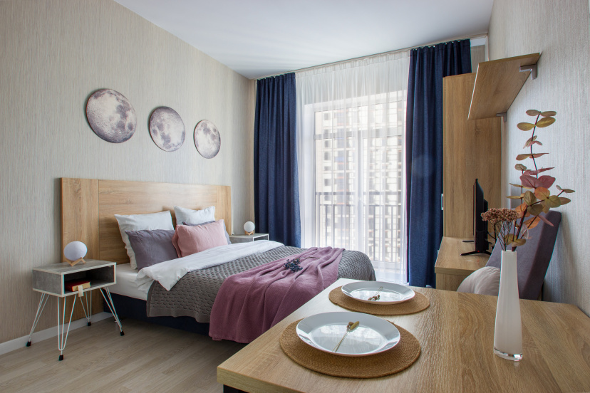 Апартаменты Студия Natalie Apartments Пулковское шоссе 14с6 — отель в Санкт-Петербурге, Россия