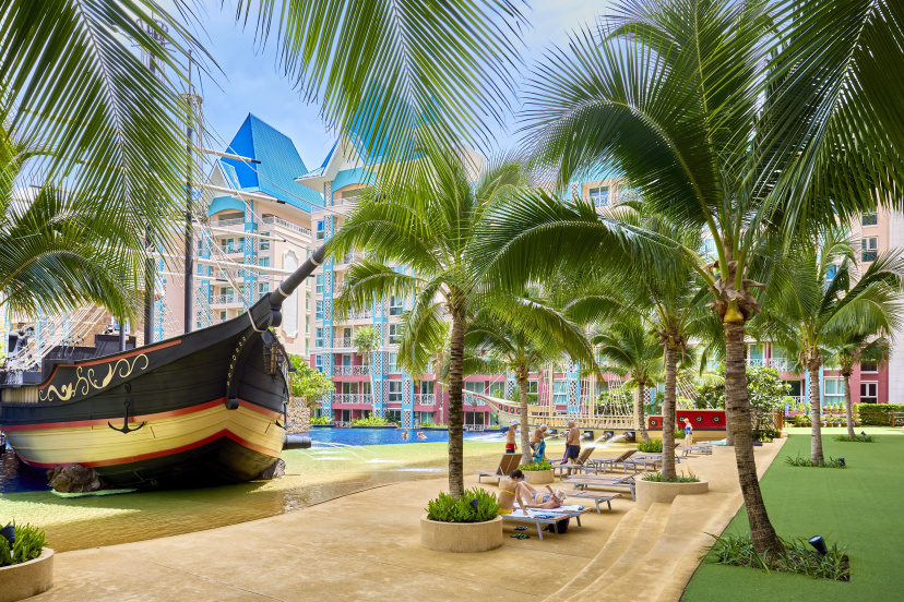 Apartamenty Grande Carribean sea view Jomtien beach — комфортный отель в Паттайе