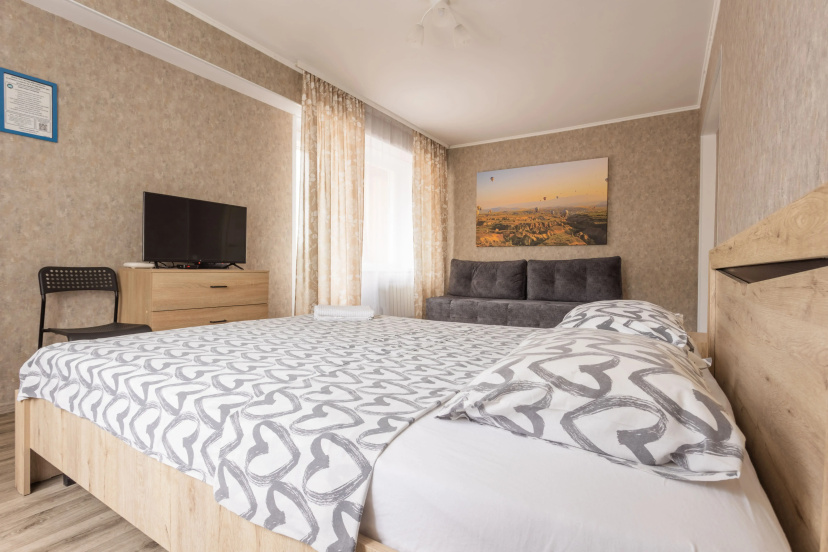 Apartamenty Dvuhkomnatnye Svezij veter 1 — отель с удобным расположением в Красноярске