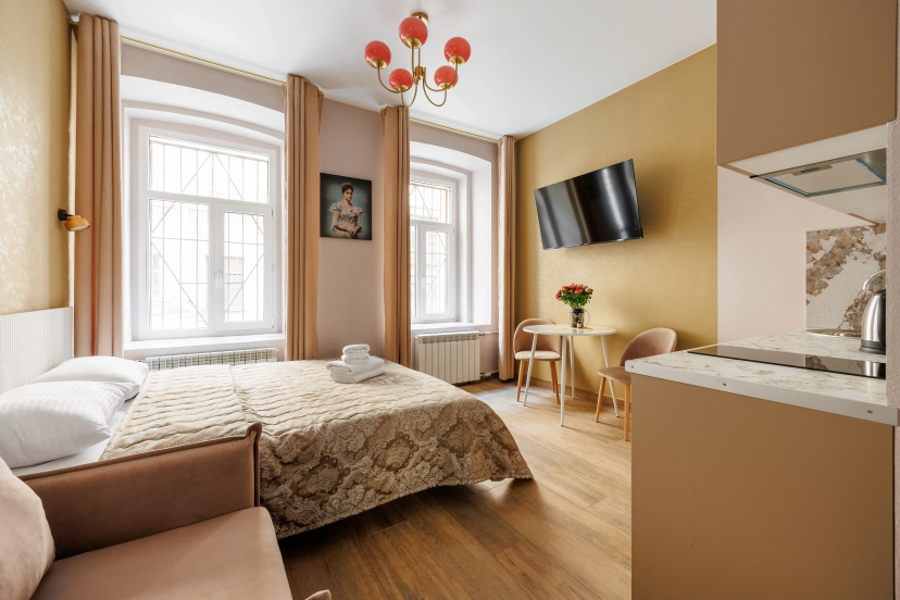 Апартаменты Sutki Rent Александра — забронировать отель в Санкт-Петербурге