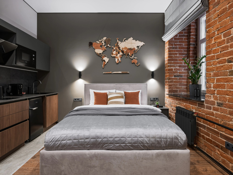 Квартира GM Apartments Стильная Лофт 3 у Кремля — отель в Москве, Россия