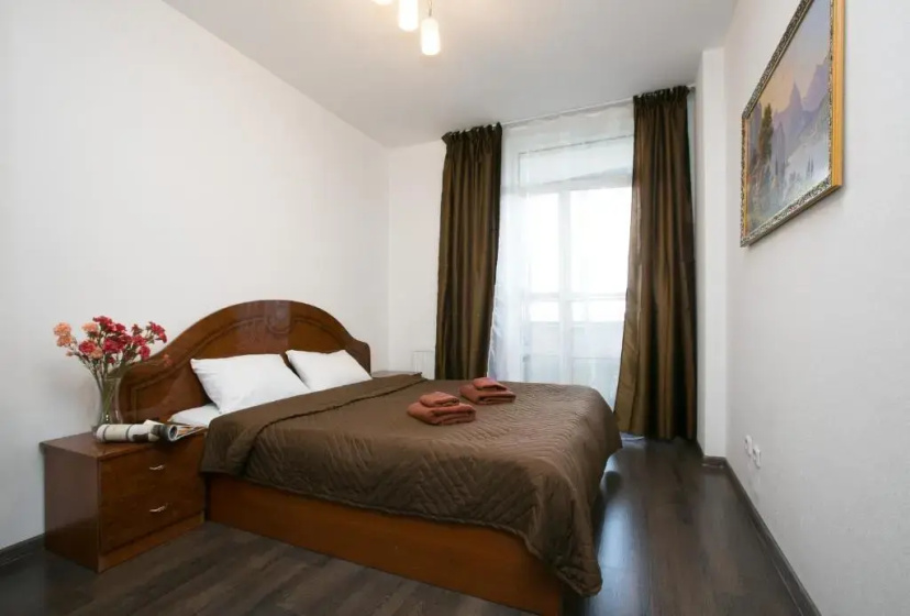 Просторные апартаменты Dayker City Apartments в ЖК Репин Парк — отель с удобствами в Екатеринбурге