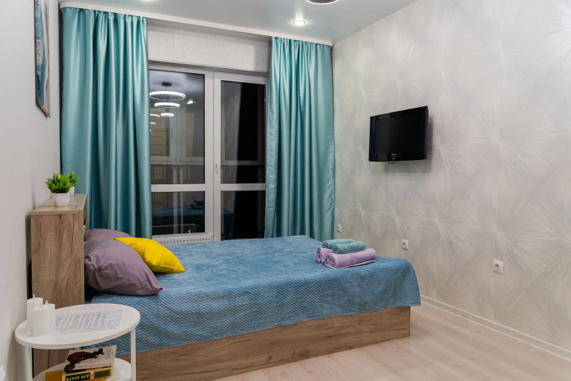 Kvartira Uutnaa planirovki Smart2 v ZK Botaniceskij sad — отель в Уфе, Россия