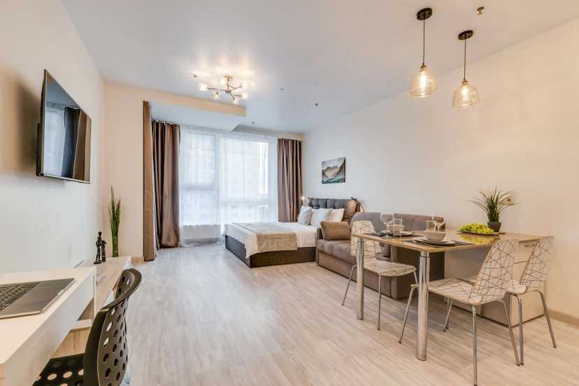 Апартаменты с Видом на Город Business apartments — забронировать отель в Москве