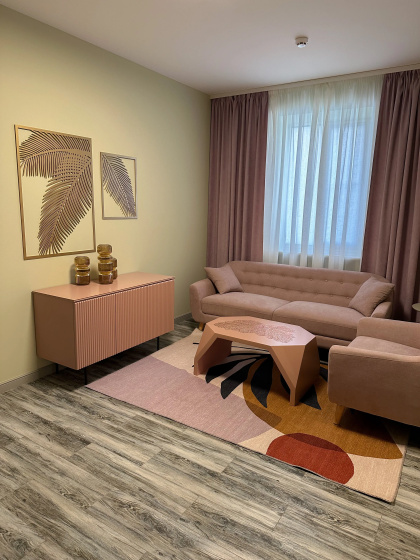Apartamenty Dvuhkomnatnye Deluks s 1 Spal'nej — комфортный отель в Ростов-на-Дону