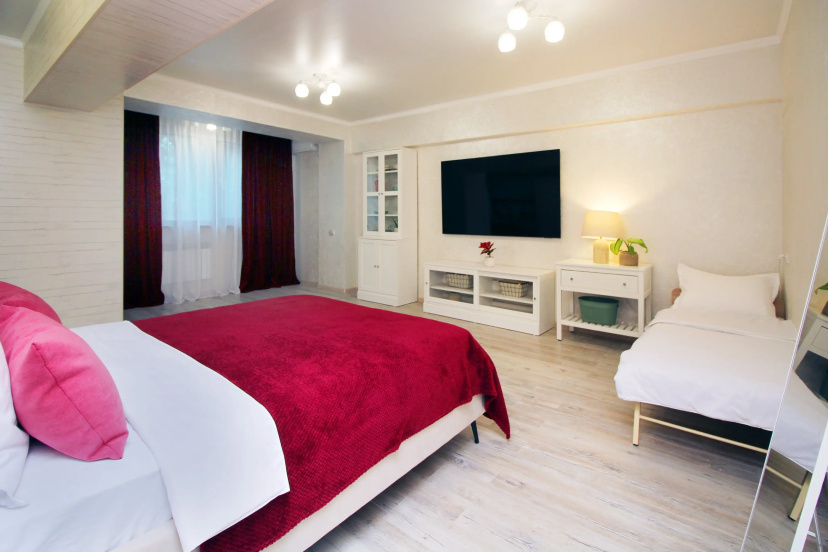Apartamenty Krasivaa kvartira — отель в Алматы, Казахстан