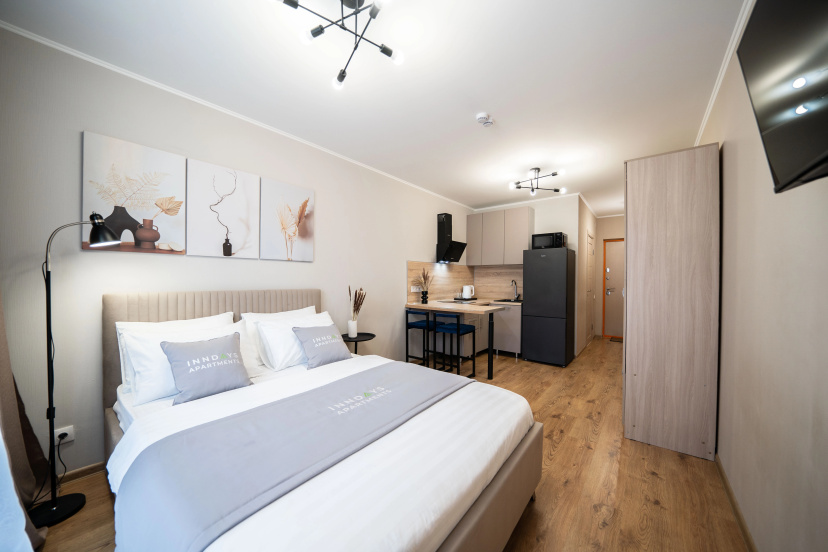 Квартира Inndays apartments — отель с удобным расположением в Санкт-Петербурге