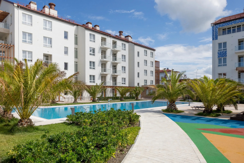 Apart-otel' Morskoj Kvartal (Al'fa Sirius) — отель с удобным расположением в Сириусе