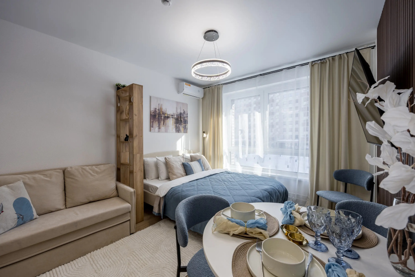 Квартира Квартира-студия, 30 м² — отель в Москве, Россия