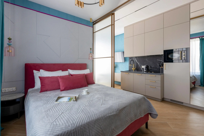 Апартаменты Арт Лайт Red Apartments Ансел — отель в Сириусе, Россия