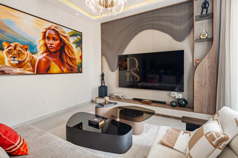Apartamenty Luxury, Spacious Apartment in Dubai Creek Harbour — комфортный отель в Дубае
