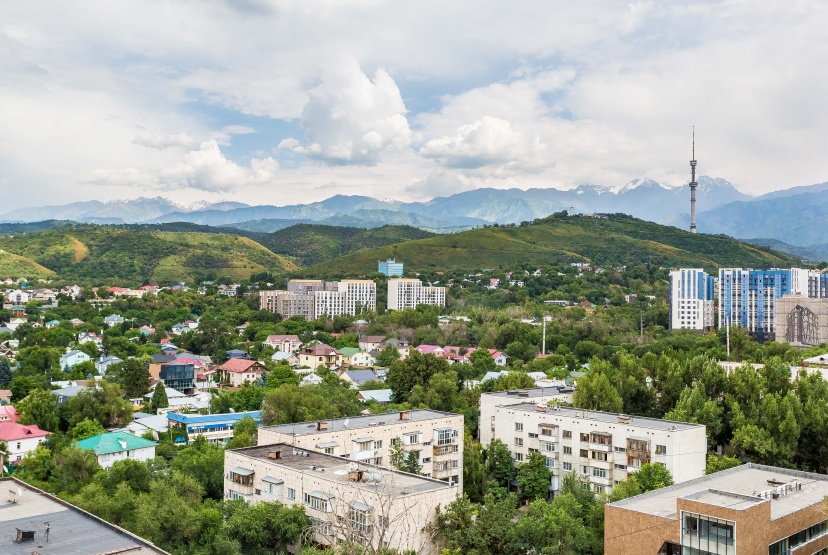 Квартира Золотой квадрат Достык Кабанбай Батыра — отель с удобствами в Алматы
