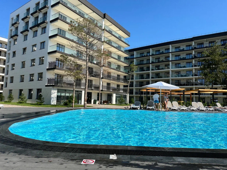 Цены на Апартаменты Du Soleil  Мятно Капучиновая Евродвушка в Анапе