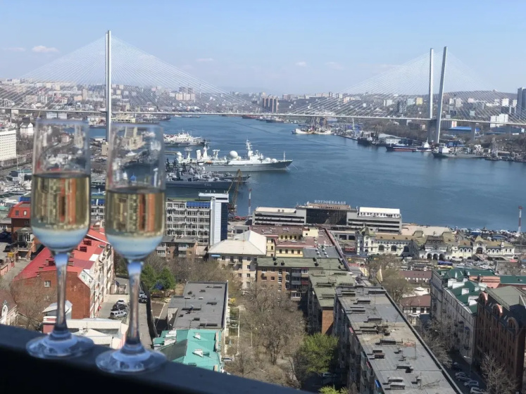 Apartamenty Central Point Panoramnyj balkon — отель в Владивостоке, Россия