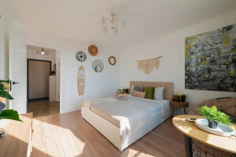 Апартаменты Novin House Scandi — отель с удобным расположением в Тюмени