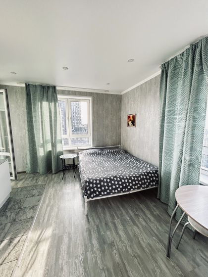 Квартира Прекрасная, уютная студия с красивым видом из окна — отель с удобным расположением в Уфе
