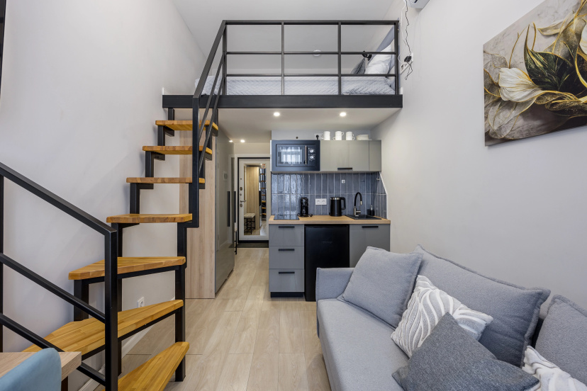 Цены на Апартаменты Квартира-студия 16 м² 2 Кровати в Москве