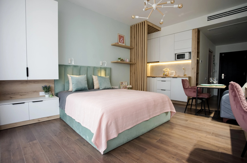 Апартаменты in the White Sails Complex with a Swimming Pool and Sea View — отель с удобствами в Батуми