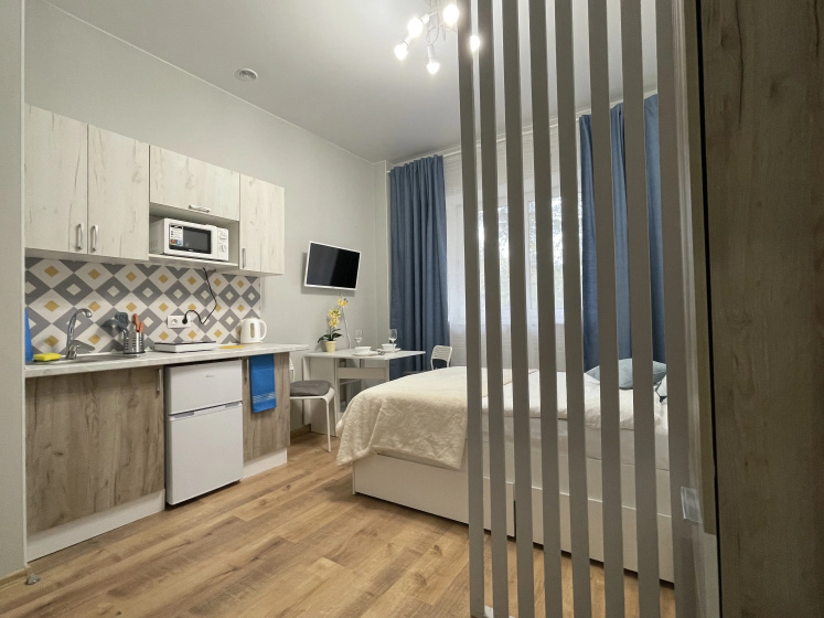 Apartamenty Fantazia 1 v 5 minutah ot Tajninskoj — отель с удобным расположением в Мытищах