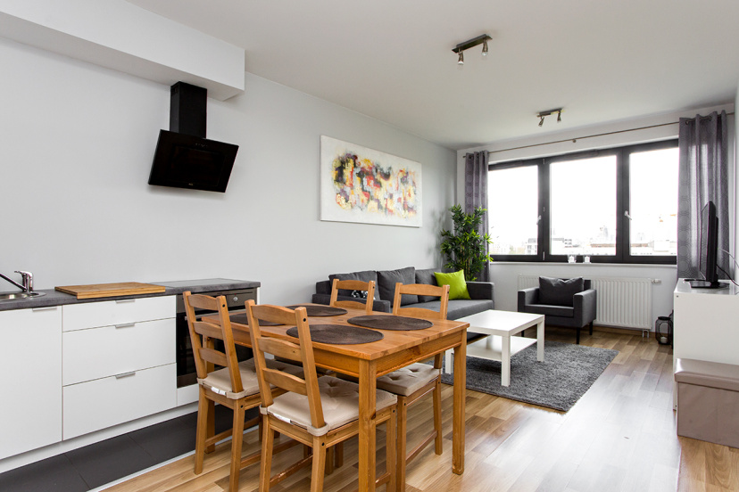 Апартаменты Chill Apartments Wola — отель с удобствами в Варшаве