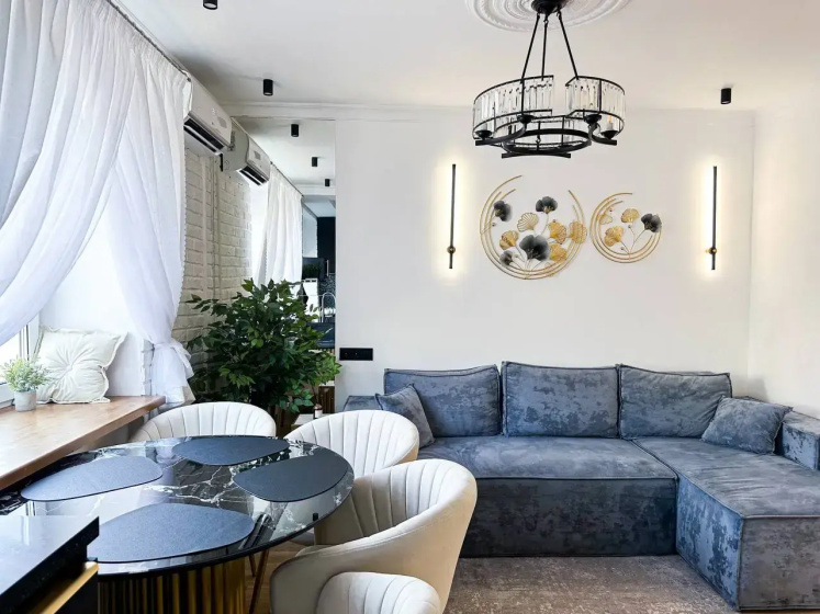 Квартира Top Rooms: Эксклюзивная евротрешка на Таганской — отель с удобствами в Москве