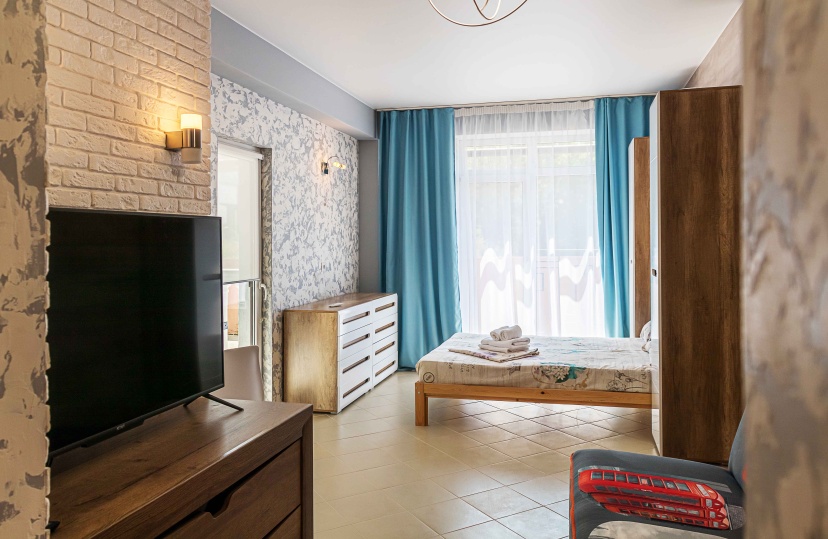 Апартаменты Дизайн студия на Курортном 96/4 от HomeHotelSochi — забронировать отель в Сочи