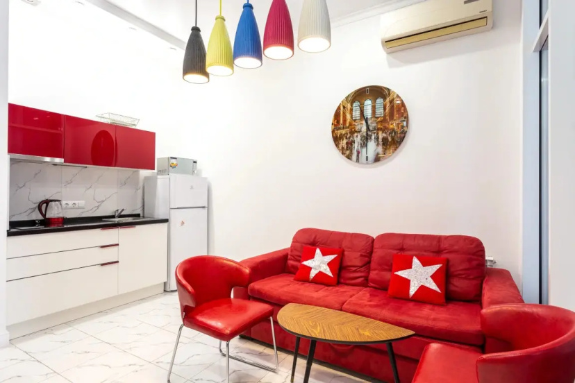 Apartamenty Apartments in E-Kvartal — отель с удобствами в Сириусе