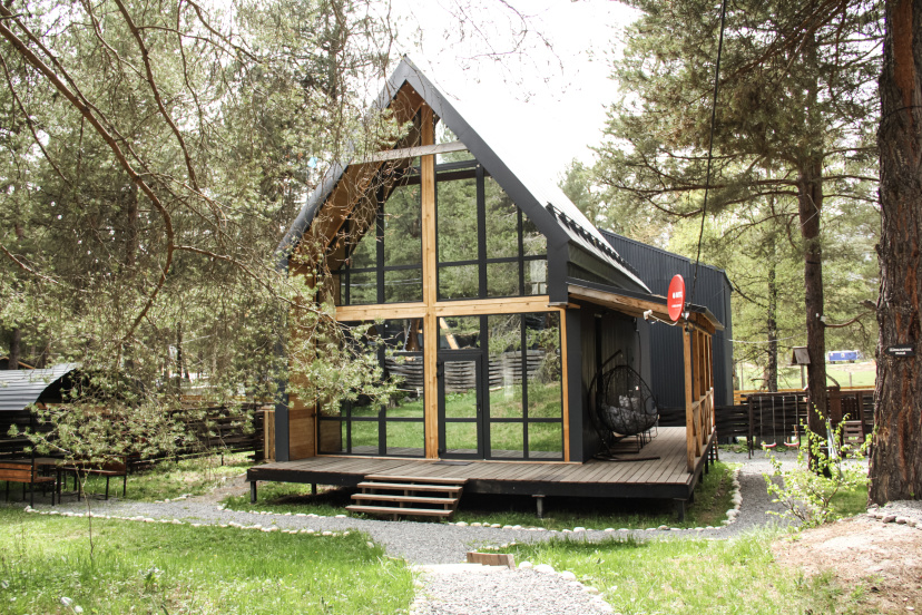 Коттедж Grey House Recreation Center 1 — комфортный отель в Архыз