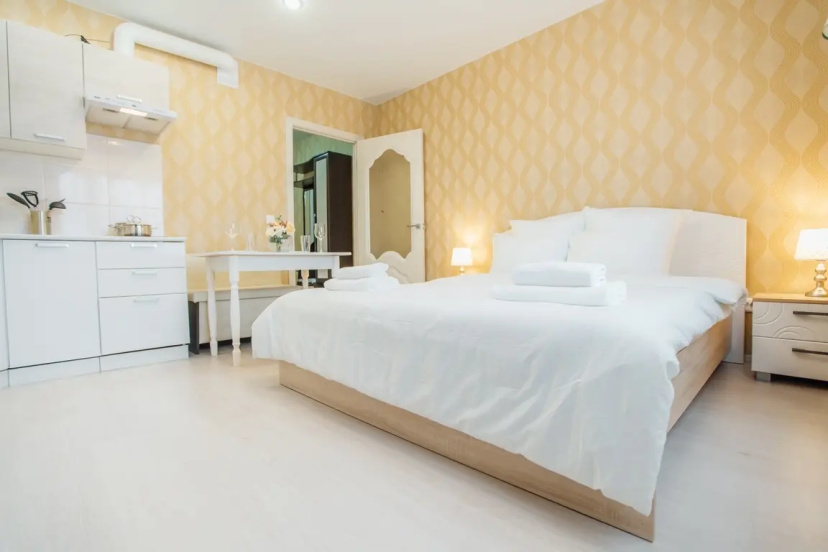 Kvartira Apartamenty Studio Dvuhmestnye — отель в Калуге, Россия