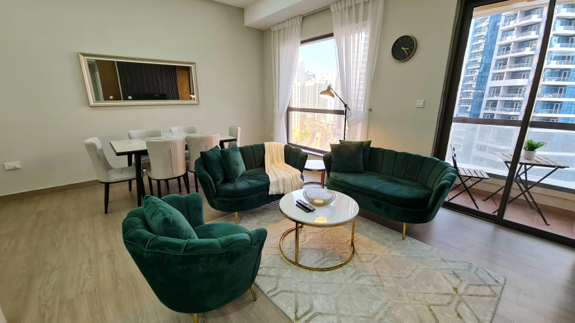 Marco Polo - High-rise 1BR Apt with Amazing Marina Views Apartments — отель в Дубае, Объединенные Арабские Эмираты