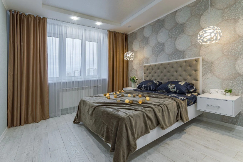 Квартира Стильная 2 комнатная площадью 70 м² — отель в Нижнем Новгороде, Россия