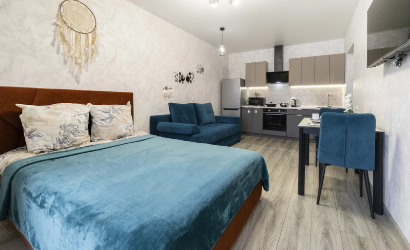 Цены на Апартаменты Prince Apartments на Улице Сиреневая 52 (179) в Барнауле