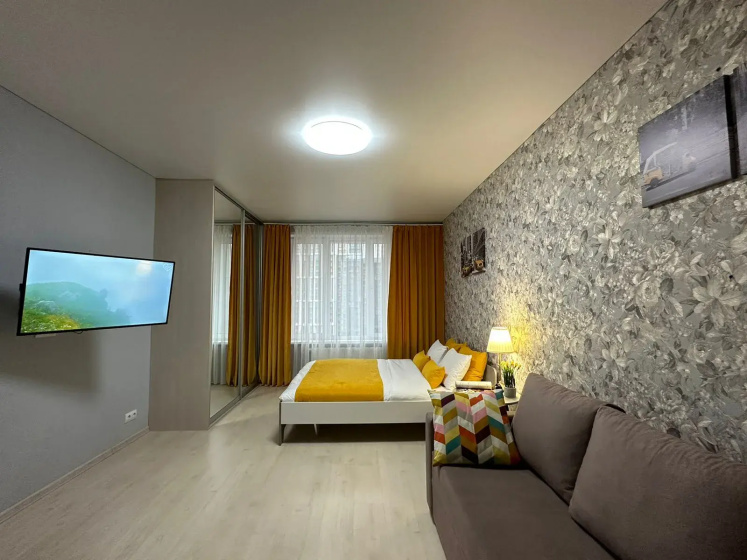 Apartamenty Sutki Ufa na Entuziastov 16 23 — забронировать отель в Уфе