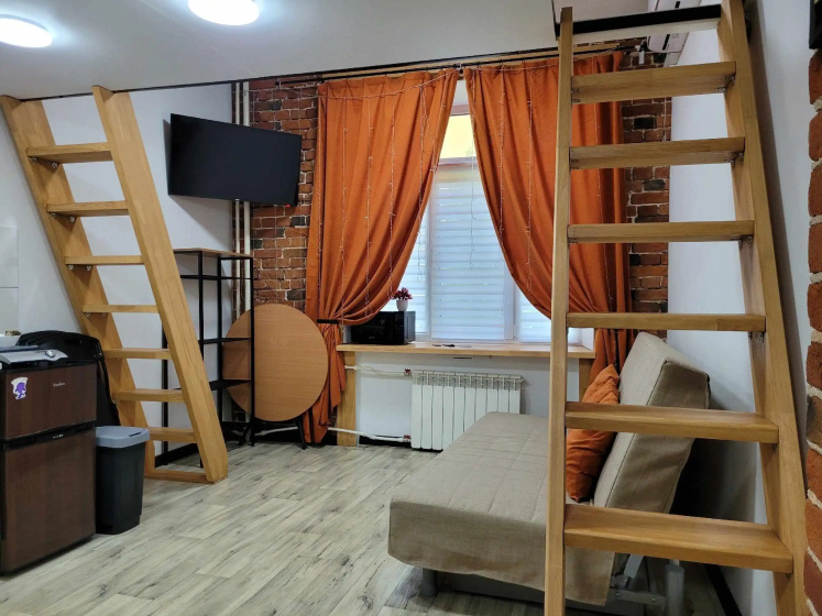 Квартира Лофт 7 Красная — забронировать отель в Нижнем Новгороде